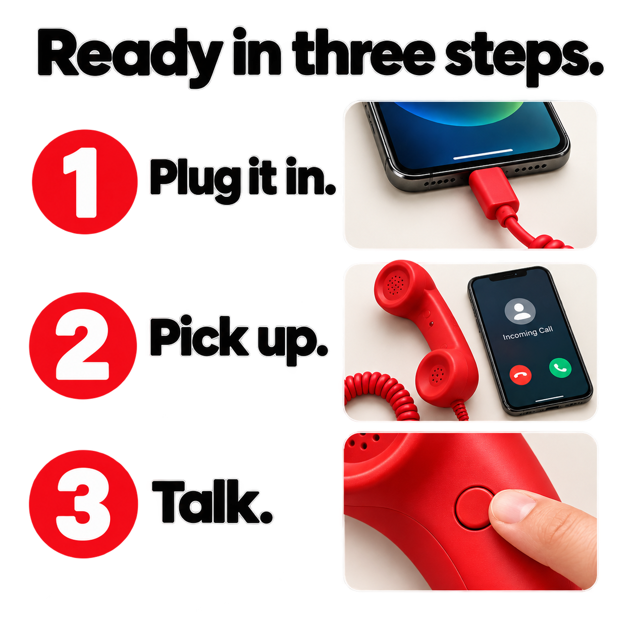 The DialTone™ Retro Handset