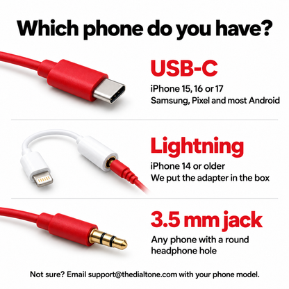 The DialTone™ Retro Handset