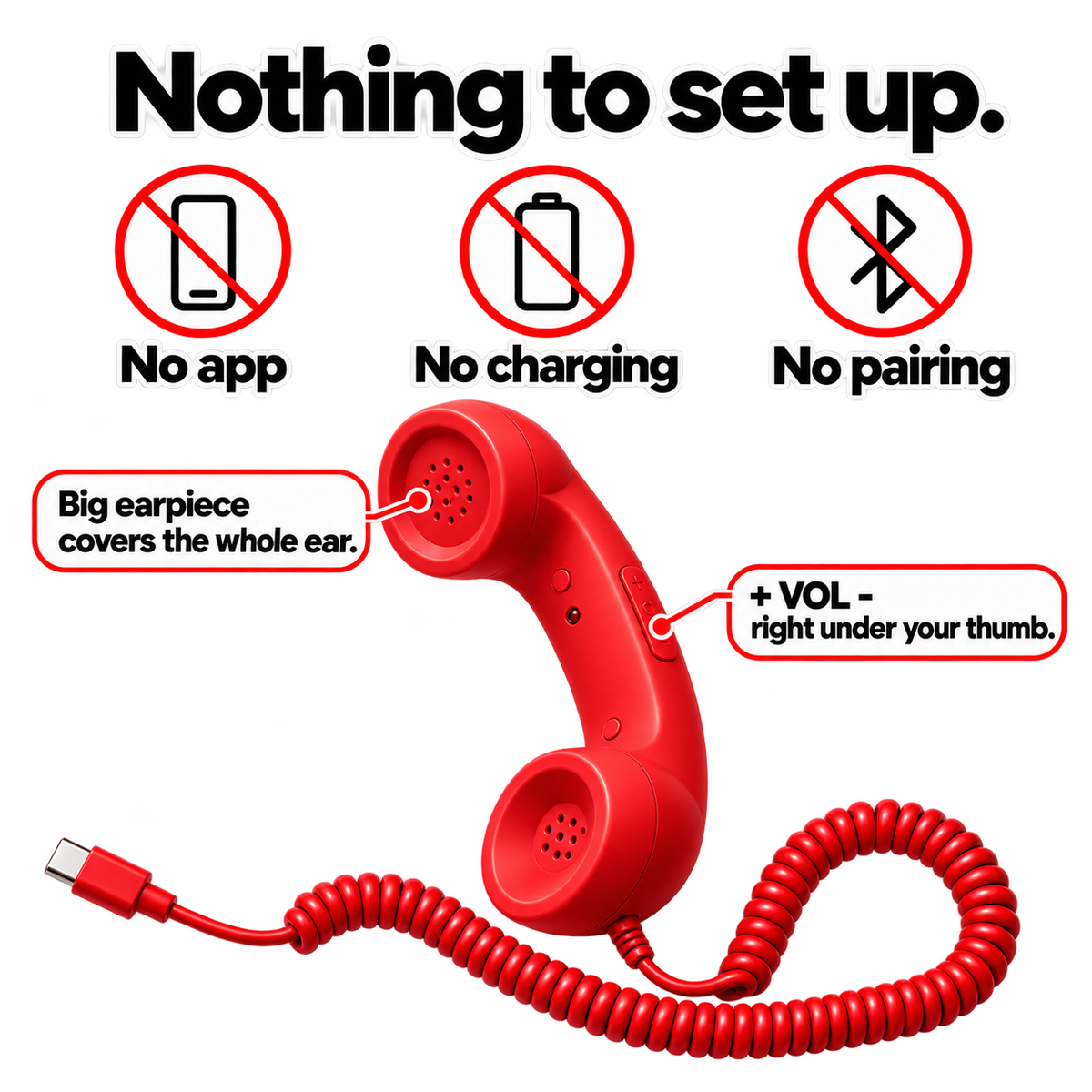 The DialTone™ Retro Handset